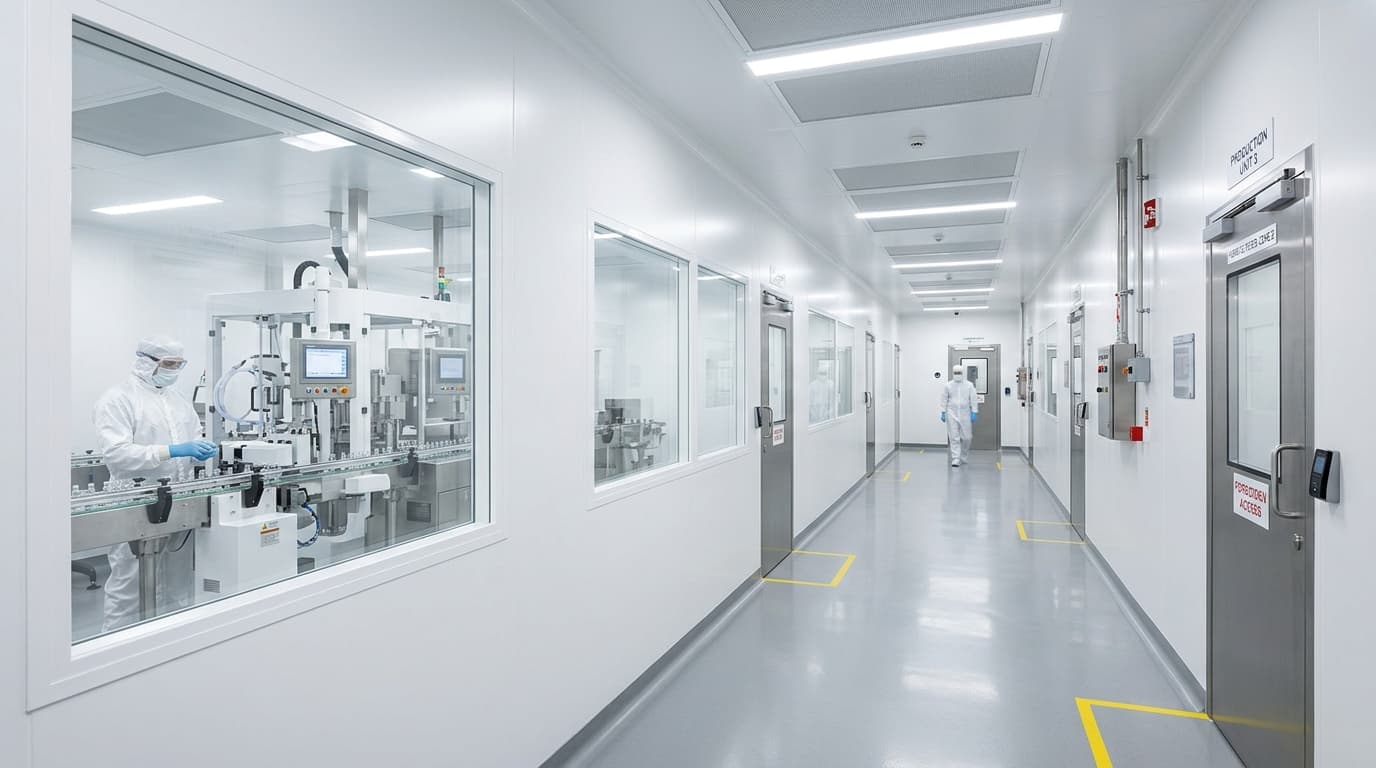 cGMP Cleanroom Flooring Standards for Pharmaceutical Manufacturing in Dhaka & Gazipur